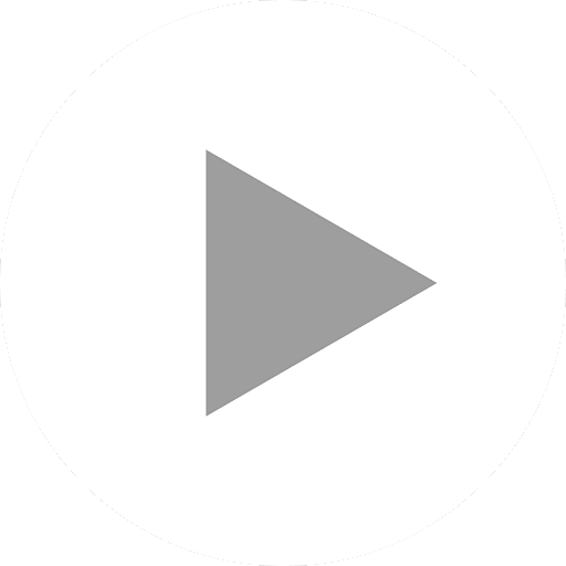 Play button on a circular background